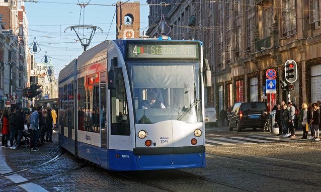 GVB tram Amsterdam