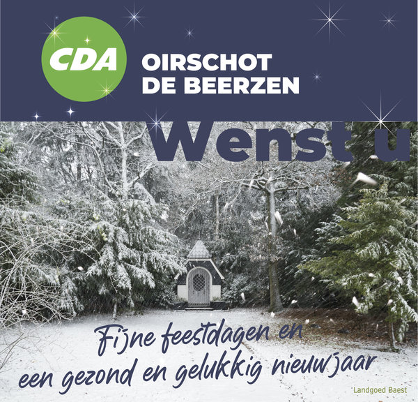 Flyer CDA Kerst 2021 De Croon