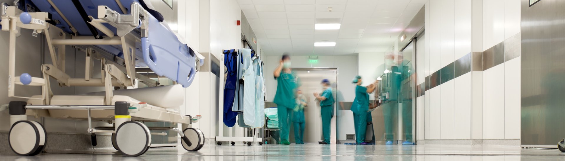 Hospital surgery corridor